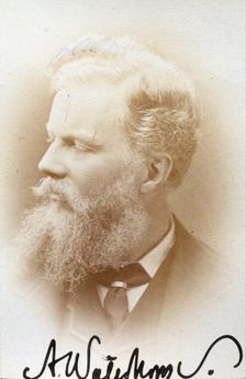 Alfred Waterhouse, R.A., c1865-1866. Creator: Elliott & Fry
