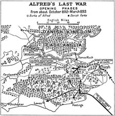 Alfred's Last War - Opening Phases. From about October 892-March 893 (1935)
