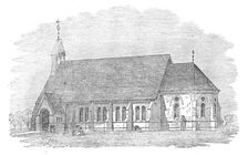 Algarkirk Fen Church, 1871. Creator: Unknown