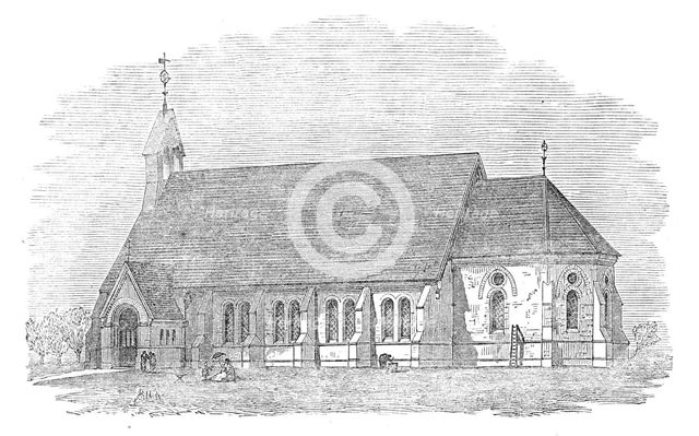 Algarkirk Fen Church, 1871. Creator: Unknown.