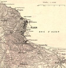 'Alger et ses environs; Afrique du nord 1914. Creator: Unknown