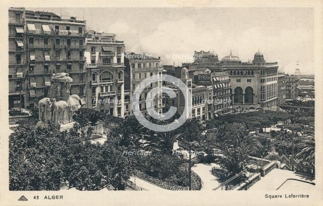 'Alger - Square Laferriere', c1930. Artist: Unknown.