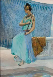 Algerian dancer or Salambó, 1910. Creator: Rochegrosse, Georges Antoine (1859-1938)