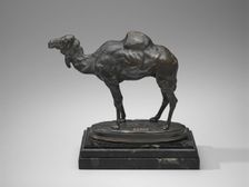 Algerian Dromedary, model date unknown, cast after 1862. Creator: Antoine-Louis Barye