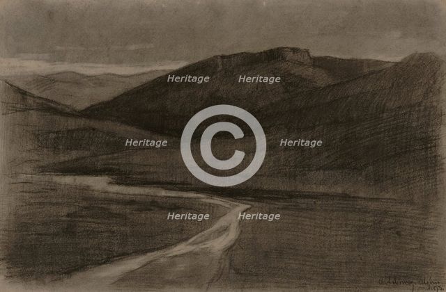 Algerian Landscape, 1873. Creator: Albert Lebourg.