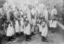 Algerian soldiers, between c1914 and c1915. Creator: Bain News Service
