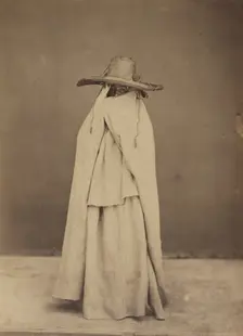 Algerian Woman, late 1850s. Creator: Gustave de Beaucorps (French, 1825-1906)