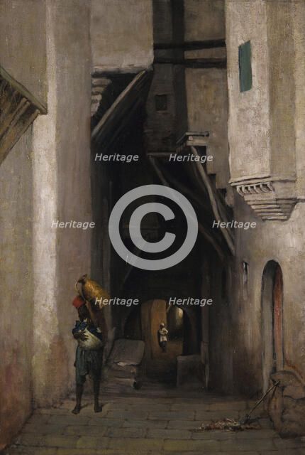 Algerian Water Carrier, after 1874. Creator: William Sartain.