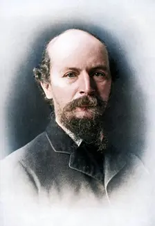 Algernon Charles Swinburne, Victorian era English poet, 1909. Creator: Elliott & Fry