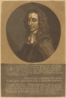 Algernon Sidney. Creator: John Baptist Jackson