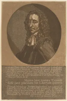 Algernon Sidney. Creator: John Baptist Jackson