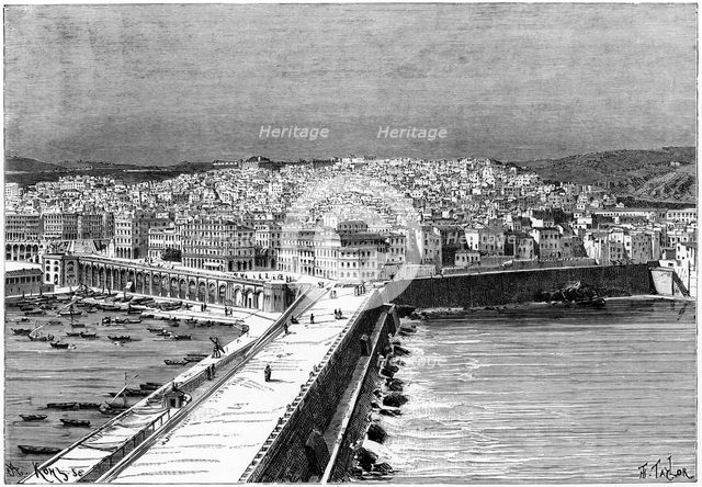 Algiers, Algeria, c1890.Artist: Armand Kohl