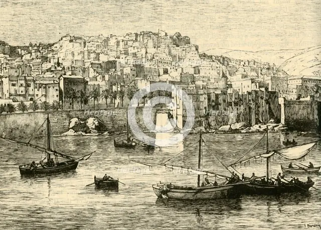 'Algiers, from the Sea', 1890.   Creator: Unknown.