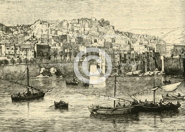 'Algiers, from the Sea', 1890.   Creator: Unknown.