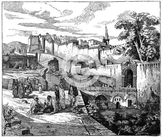 Algiers in 1832, (c1890). Artist: Unknown