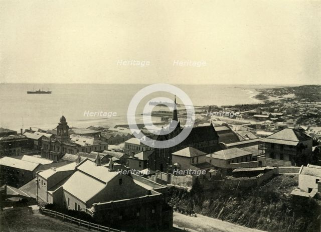 'Algoa Bay and Port Elizabeth, from the Lighthouse', 1901. Creator: Wilson.