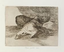 Algun partido saca.; Los Desastres de la Guerra, Madrid 1863. Creator: Francisco Goya