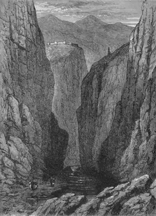Ali Musjid and the Khyber Pass c1880