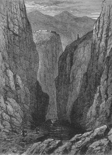 Ali Musjid and the Khyber Pass c1880