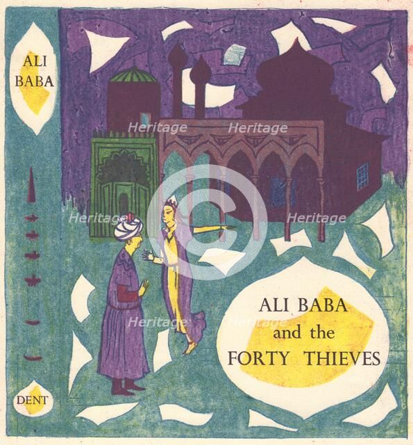 'Ali Baba and the Forty Thieves', c1950. Creator: Shirley Markham.