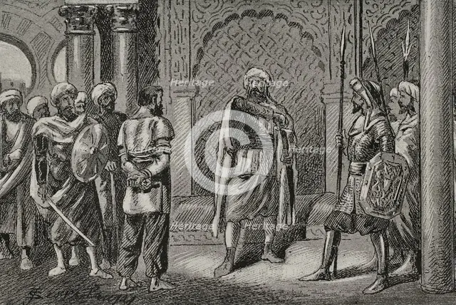 Ali ibn Hammud al-Nasir, (d. 1018), Sixth caliph of the Caliphate of Córdoba (1016-1018), 1890.  Creator: Joan Serra y Pausas.