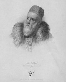 Ali Pacha (1832). Creator: William Finden