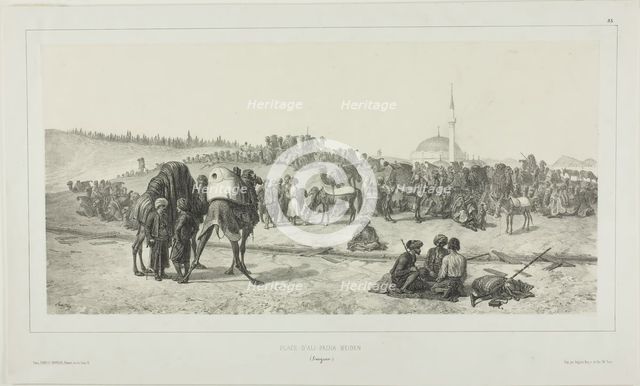Ali-Pacha Meiden, Smyrna, 1837. Creator: Auguste Raffet.