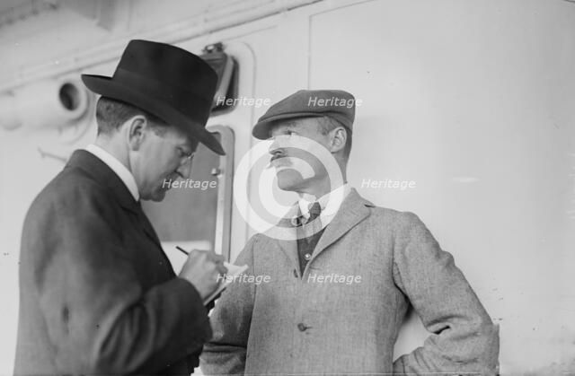 Ali Rustem Bey, 1914. Creator: Bain News Service.