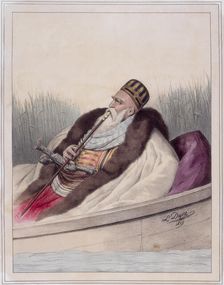 Ali Tebelen, Pacha de Janina, 1819. Creator: Louis Dupre