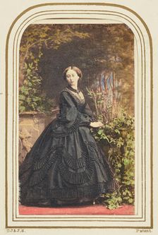 Alice (1843 - 1878), Grand Duchess of Hesse, 1861. Creator: Camille Silvy