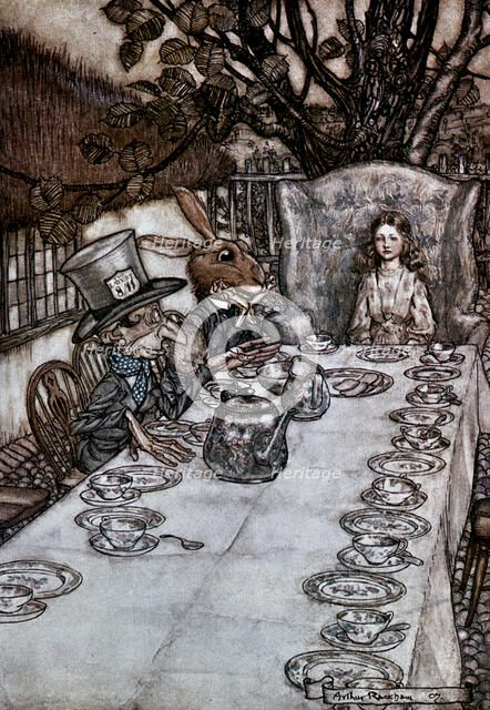 'Alice in Wonderland', 1917. Artist: Arthur Rackham