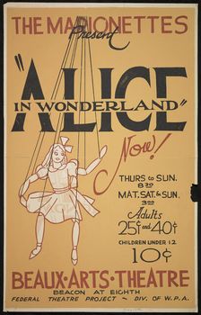 Alice in Wonderland, [193-]. Creator: Unknown