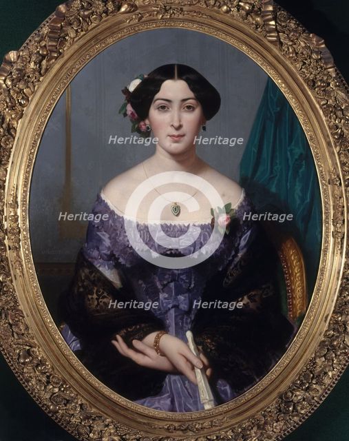Alice Ozy (1820-1893), dramatic artist, 1852. Creator: Unknown.