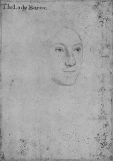 Alice London, Lady Borough c1541 (1945). Artist: Hans Holbein the Younger