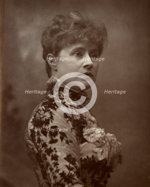 Alice Lingard, British actress and singer, 1884. Artist: Herbert Rose Barraud