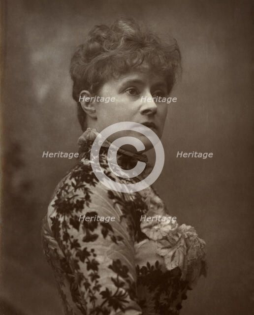 Alice Lingard, British actress and singer, 1884. Artist: Herbert Rose Barraud