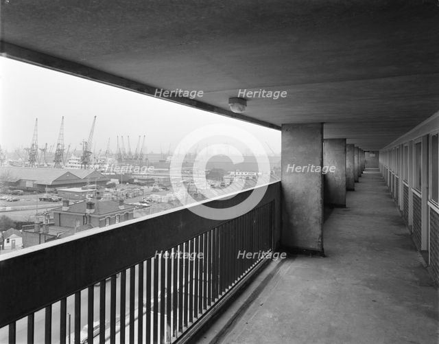 Alice Shepherd House, Manchester Road, Isle of Dogs, Tower Hamlets, London, 02/02/1970. Creator: John Laing plc.