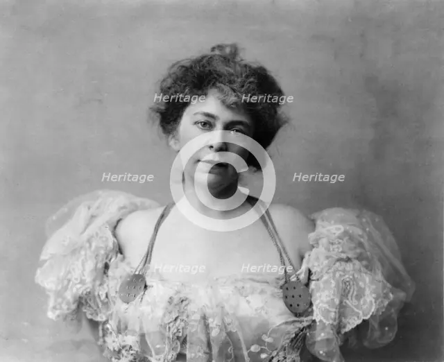 Alice (Pike) Barney, 1857-1931, between c1890 and c1910. Creator: Frances Benjamin Johnston.