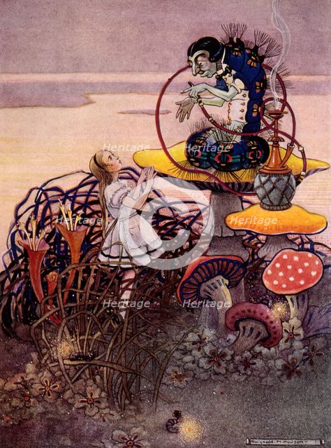 Alice's Adventures in Wonderland, 1922. Creator: Gwynedd M Hudson.