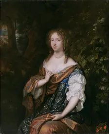 Alida de Lange, Wife of Johan Rammelman, c1679. Creator: Gaspar Netscher