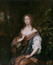 Alida de Lange, Wife of Johan Rammelman, c1679. Creator: Gaspar Netscher