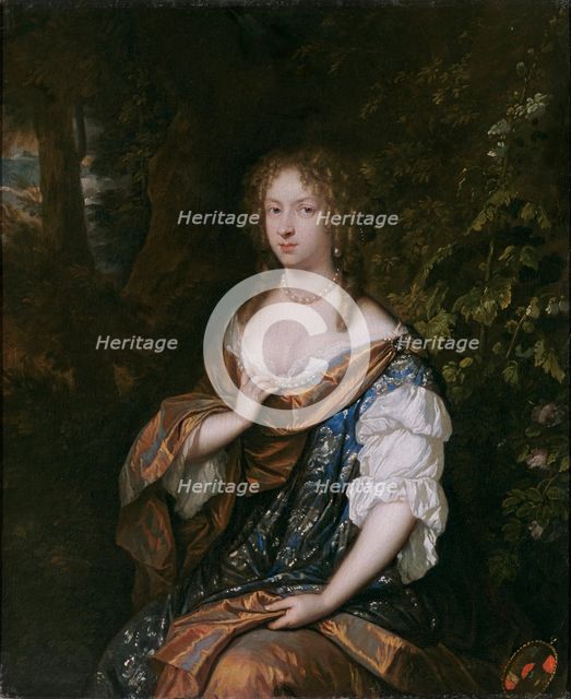 Alida de Lange, Wife of Johan Rammelman, c1679. Creator: Gaspar Netscher.