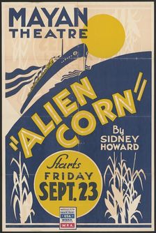 Alien Corn, [Los Angeles]. [193-]. Creator: Unknown