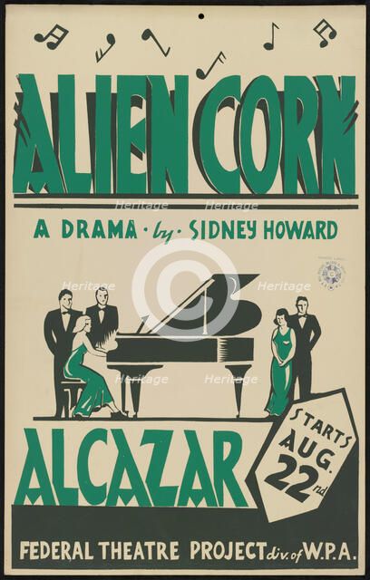 Alien Corn, San Francisco, 1938. Creator: Unknown.