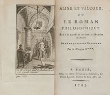 Aline et Valcour ou, Le Roman philosophique by Marquis de Sade, 1795. Creator: Anonymous