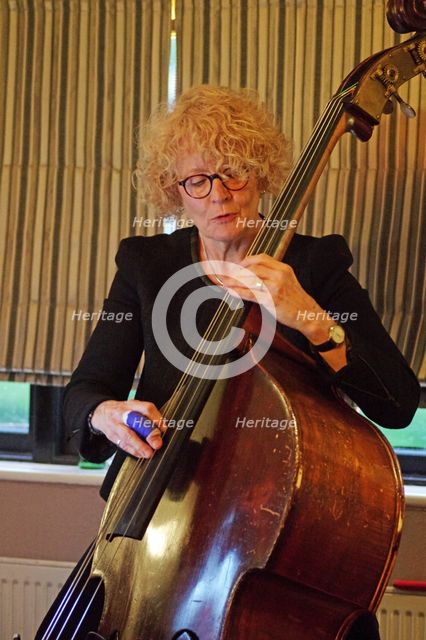 Alison Rayner, Splash Point Jazz Club, Plough Inn, Rottingdean, East Sussex, UK, 17 May 2019. Creator: Brian O'Connor.