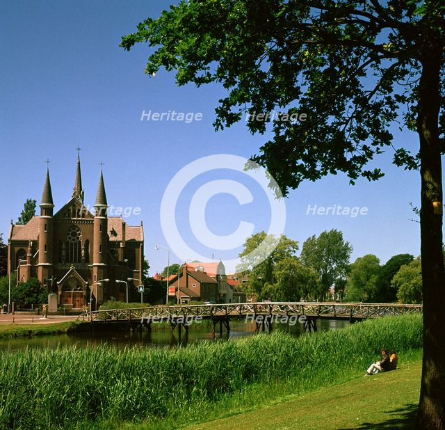 Alkmaar in Holland. Artist: Unknown