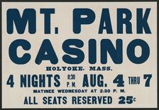 All of a Summer Evening, Holyoke, MA, 1937. Creator: Unknown