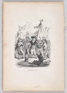 All of the wolves are brothers from Scenes from the Private and Public Life of Anim..., ca. 1837-47. Creator: Pierre Francois Godard