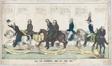 All on Hobbies, Gee Up, Gee Ho!, 1838. Creator: Edward Williams Clay